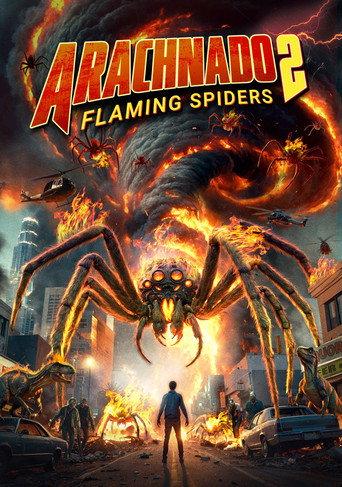 Arachnado 2: Flaming Spiders (2026) poster