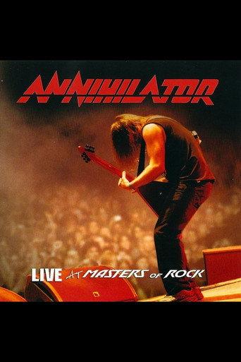 Annihilator -  Live at Masters of Rock (2009) poster