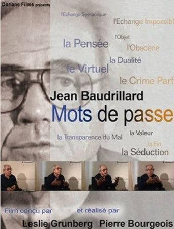 Mots de passe () poster