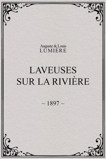 Washerwomen on the River (1897) poster