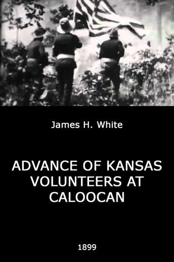 Advance of Kansas Volunteers at Caloocan (1899) poster