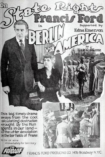Berlin Via America (1918) poster