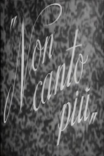 Non canto più (1945) poster