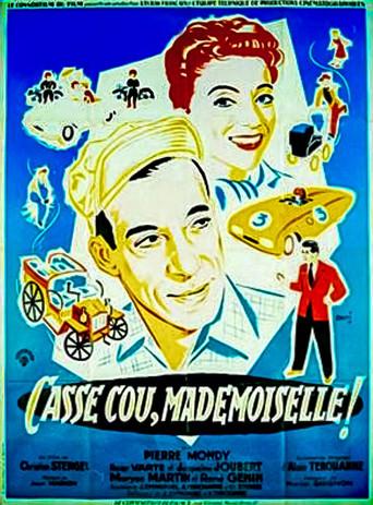 Casse-cou, mademoiselle! (1955) poster