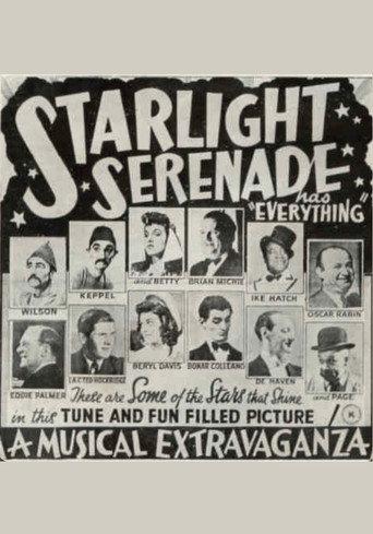 Starlight Serenade (1944) poster