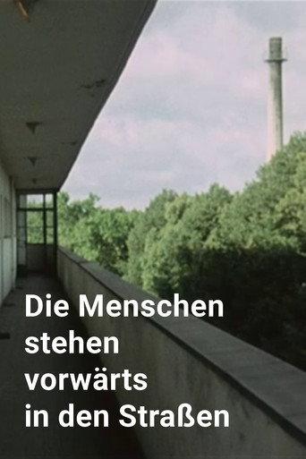 Die Menschen stehen vorwärts in den Straßen (1987) poster