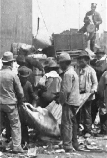 Sorting Refuse at Incinerating Plant, New York City (1903) poster