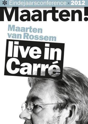 Maarten van Rossem: Eindejaarsconference 2012 (2012) poster