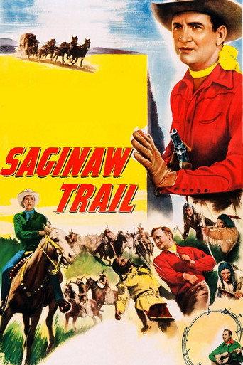 Saginaw Trail (1953) poster
