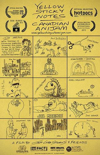 Yellow Sticky Notes: Canadian Anijam (2013) poster