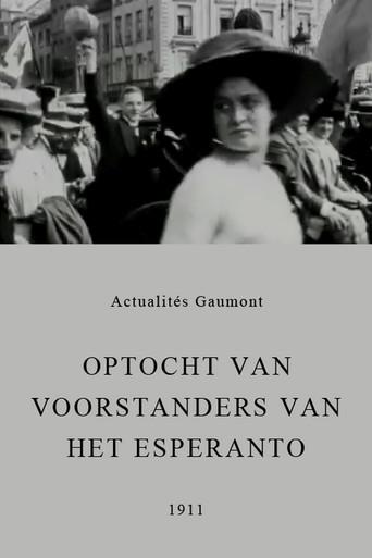 Procession of Supporters of Esperanto (1911) poster
