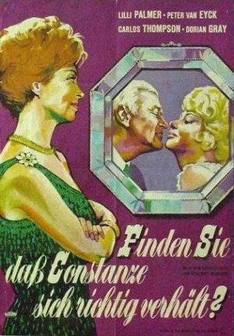 Finden Sie, daß Constanze sich richtig verhält? (1962) poster