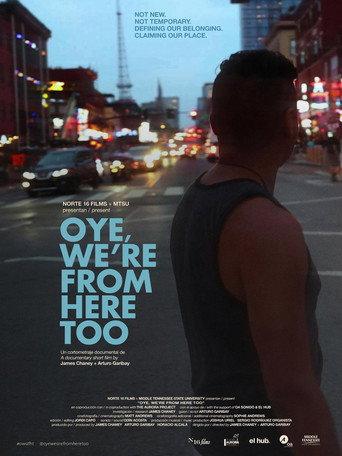 Oye, We're from Here Too () poster