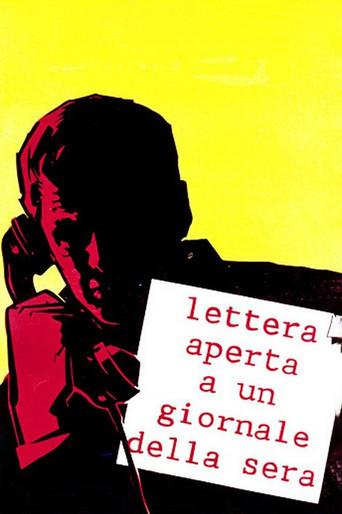 Open Letter to the Evening News (1970) poster