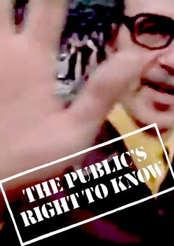 The Public's Right to Know (1974) poster