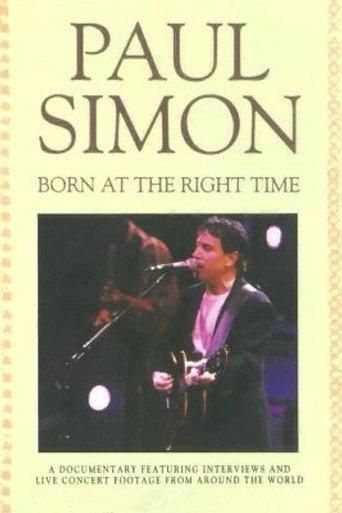 Paul Simon:  Born at the Right Time (1993) poster