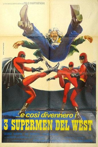Three Supermen of the West (1973) poster