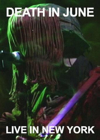 Death in June: Live in New York 2002 (2006) poster