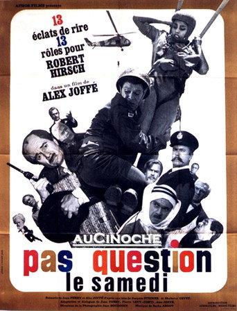 Impossible on Saturday (1965) poster