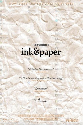 Ink & Paper (2011) poster