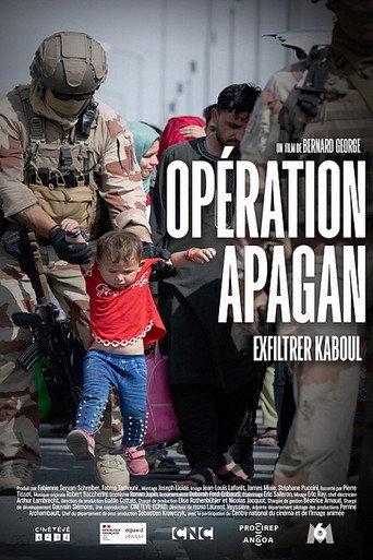 Opération Apagan, exfiltrer Kaboul (2024) poster