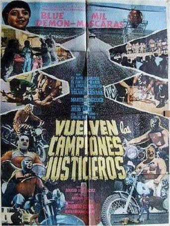Vuelven Los Campeones Justicieros (1972) poster