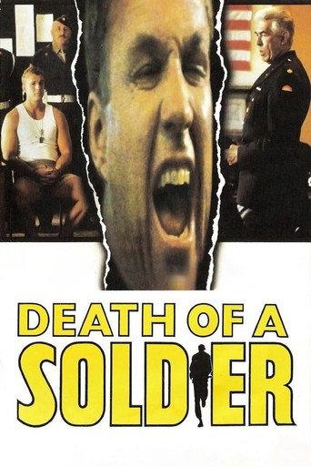 Death of a Soldier (1986) poster
