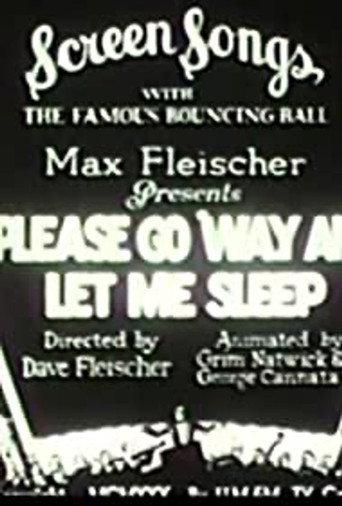 Please Go 'Way and Let Me Sleep (1931) poster