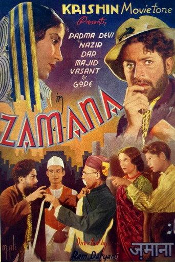 Zamana (1938) poster