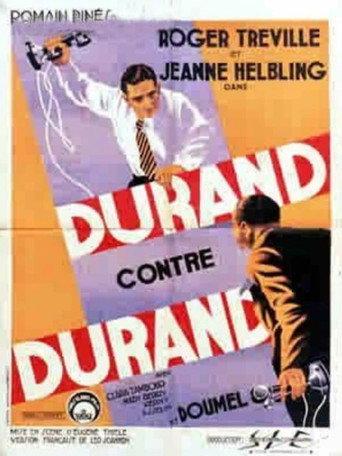 Durand versus Durand (1931) poster