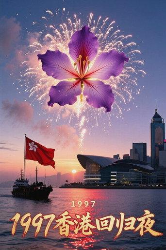 香港回归 (1997) poster