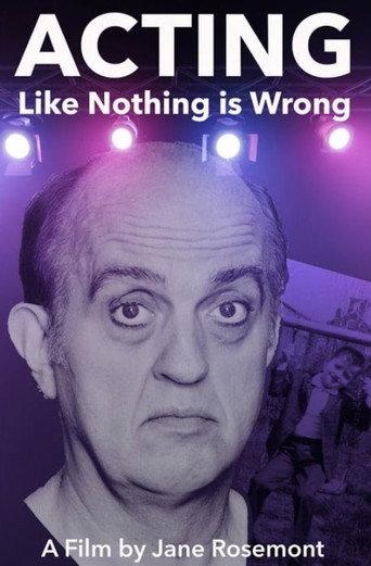 Acting Like Nothing is Wrong (2022) poster