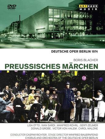 Boris Blacher - Preussisches Märchen (1974) poster