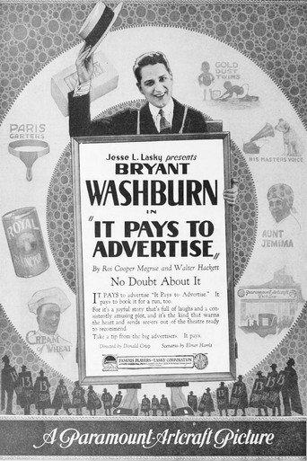 It Pays to Advertise (1919) poster