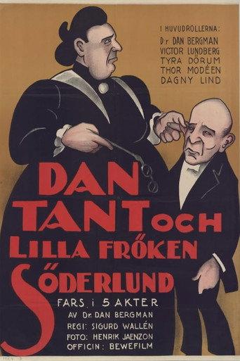 Dan, Auntie and Little Miss Söderlund (1924) poster