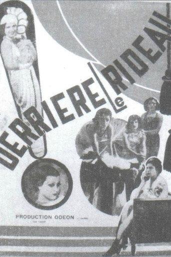 Behind the curtain (1937) poster