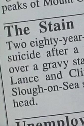 The Stain (1991) poster