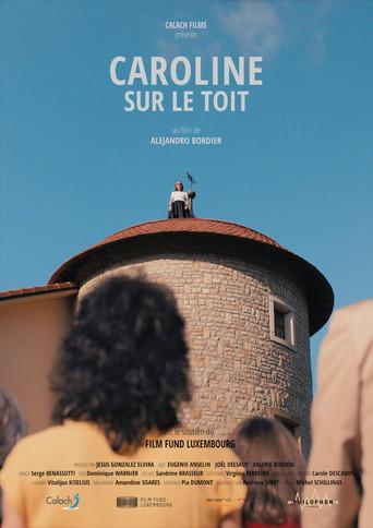 Caroline on the roof () poster