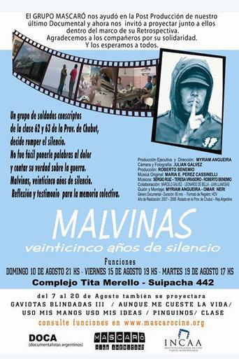 Malvinas. Veinticinco años de silencio (2008) poster