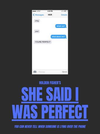 She Said I Was Perfect () poster