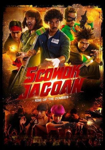 5 Cowok Jagoan: Rise of the Zombies (2017) poster