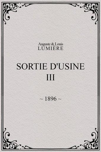 Sortie d'usine, [III] (1896) poster