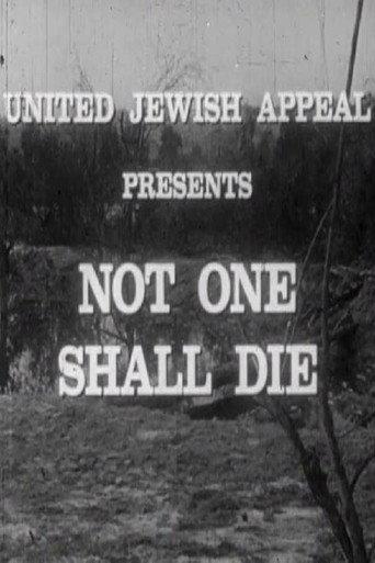 Not One Shall Die (1957) poster