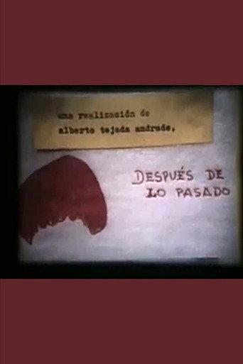Después de lo pasado (1973) poster