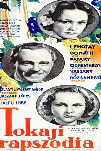Tokaji rapszódia (1937) poster