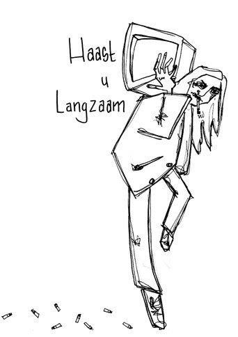 Haast u Langzaam () poster