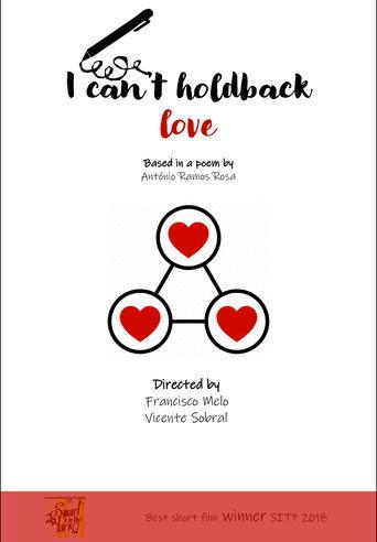 I can't hold back love (2018) poster