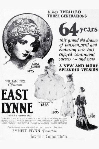 East Lynne (1925) poster