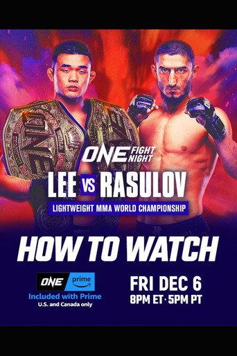 ONE Fight Night 26: Lee vs. Rasulov (2024) poster