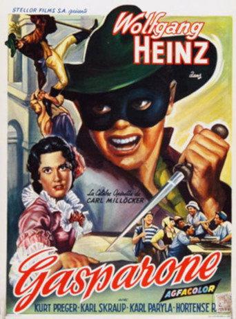 Gasparone (1955) poster